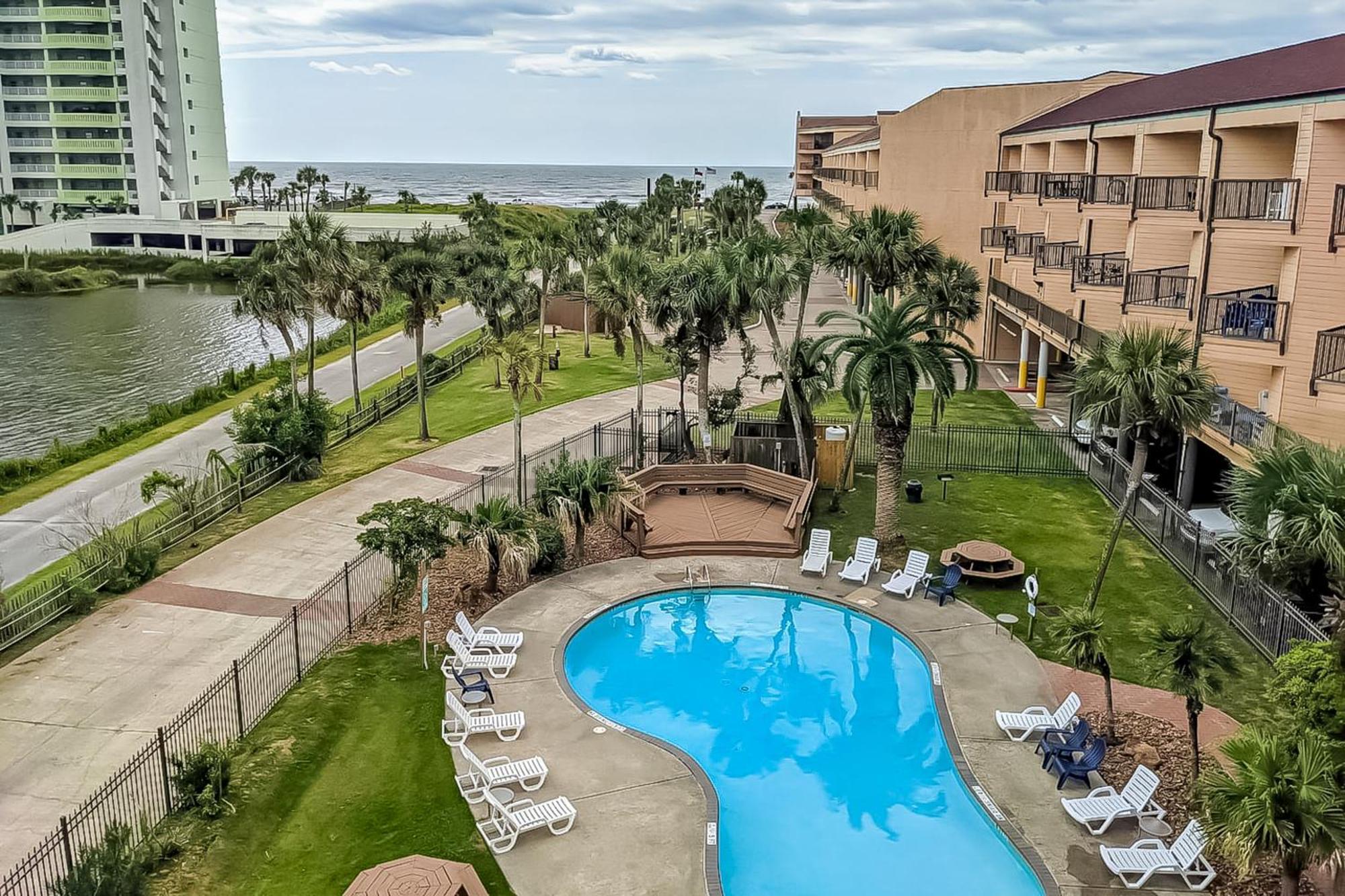 Seawall Condos II Galveston Rum bild